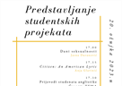 Predstavljanje studentskih projekata