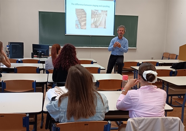 Erasmus + gostovanje - David Brett, Sveučilište u Sassariju, Italija