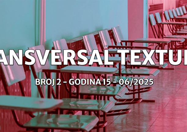 Izašao je novi broj časopisa [SIC] - “Transversal Textures”